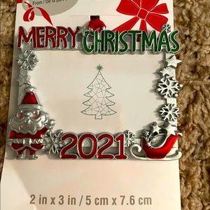 2021 Christmas Photo Ornament